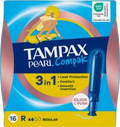 Tampax Pearl Compak Regular Applikátoros Tampon, 16 db - shoperia