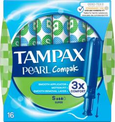 Tampax Compak Pearl Super Applikátoros Tampon, 16 db