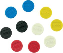Nobo 20 mm-es, színes - 10 darabos csomagban