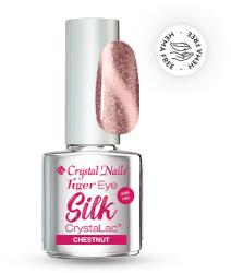Crystal Nails Crystal Nails TPO FREE Tiger Eye Silk HEMA Free CrystaLac - Chestnut 4 ml