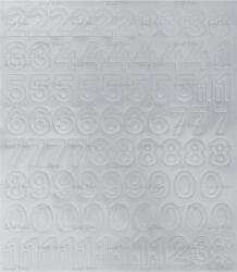  Öntapadós matrica, 2 cm-es, számlap, fehér (LUIN126) - officemarket