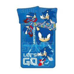 Jerry Fabrics Sonic Let's Go ágyneműhuzat, 140×200 + 70×90 cm (01222-SONICSLETGA)