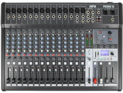  Consola DJ MIXER DIGITAL 16 CANALE 48V BT/USB/SD (HPAPROMIX16) - vexio