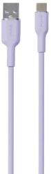 Puro Elektrik Puro Soft USB-A - USB-C Cable 1.5m - Purple (PUUSBCICONLVD) - vexio