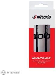 Vittoria Multiway cső nélküli szelepek, szelepszár 80 mm, fekete