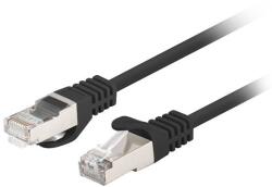 Lanberg PCF6-20CC F/UTP Cat6 RJ45 Patch Kábel 1.5 m - Fekete 10-es Csomag