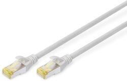 ASSMANN S/FTP CAT6a Patch Kábel 2 m - Szürke (10 Darab)