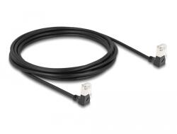 Delock Cat6A S/FTP Patch Kábel 3 m - Fekete