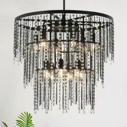 Mennyezeti lámpa Cristal APP1314-CP Black (53729)
