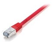 Equip S/FTP CAT6a Patch Kábel 5 m Piros