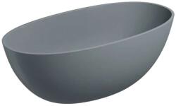 Omnires Shell - Cadă freestanding, 148x75 cm, gri mat SHELL148WWAG (SHELL148WWAG)