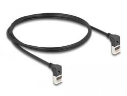 Delock Cat6A S/FTP Patch Kábel 1 m - Fekete