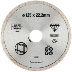 STANLEY Accesorii - Disc de tăiere diamantat pentru gresie 125x22, 2 mm STA38007-XJ (STA38007-XJ) Disc de taiere