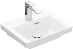 Villeroy & Boch Subway 3.0 - Lavoar pentru mobilier 45x37 cm, cu preaplin, orificiu pentru baterie, CeramicPlus, alb alpin 4370FKR1 (4370FKR1)