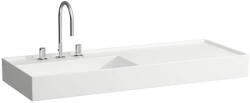 Laufen Kartell - Lavoar 120x46 cm, cu 3 orificii pentru baterie, SaphirKeramik, alb H8133320001581 (H8133320001581)