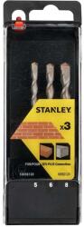 STANLEY Accesorii - Set de burghie pentru beton SDS Plus din 3 piese STA56120-QZ (STA56120-QZ) Burghiu