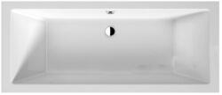 Jika Cubito Pure - Cada de baie 180x80 cm, deșeuri îpe mijloc, alb H2254200000001 (H2254200000001)
