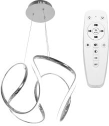  mennyezeti LED lámpa APP385-CP króm + távirányító (37571)