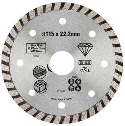 STANLEY Accesorii - Disc de tăiere diamantat pentru granit și cărămidă, 115x22, 2 mm STA38202-XJ (STA38202-XJ) Disc de taiere