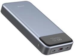 SWISSTEN 22013917 2xUSB-C / USB-A Powerbank 30000 mAh 133 W - Szürke