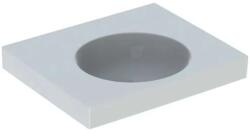 Geberit Preciosa II - Lavoar 60x50x17 cm, fără preaplin, fără orificiu pentru baterie, alb 123261000 (123261000)