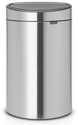 Brabantia Cos de gunoi Brabantia Touch Bin New 650532, 40 L, Inchidere silentioasa si lina, Spate plat, Inox mat (650532) Cos de gunoi