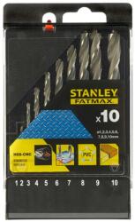 STANLEY Accesorii - Set de burghie pentru metal din 10 piese STA56123-XJ (STA56123-XJ) Burghiu