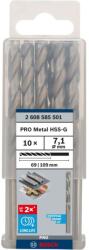 Bosch Accesorii - Set de burghie pentru metal, 7, 1x109 mm, 10 buc 2608585501 (2608585501) Burghiu