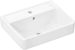 Hansgrohe Xanuia Q - Lavoar de serviciu 50x39 cm, cu preaplin, orificiu pentru baterie, SmartClean, alb 61008450 (61008450)