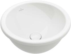 Villeroy & Boch Loop&Friends - Lavoar încastrat, diametru 39 cm, fără preaplin, alb alpin 4A590101 (4A590101)