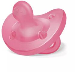 Chicco Suzeta anatomica din silicon PhysioSoft 16-36 luni Roz, 1 bucata, Chicco