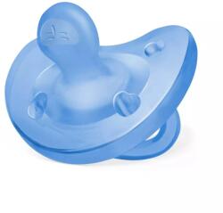 Chicco Suzeta anatomica din silicon PhysioSoft 6-16 luni Bleu, 1 bucata, Chicco