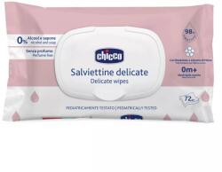 Chicco Servetele umede delicate fara alcool si sapun 0 luni+, 72 de bucati, Chicco