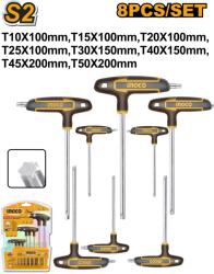 INGCO Torx in T Set 8buc (HHKT80838) Surubelnita