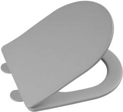 SAPHO Paco - WC-ülőke, Slim, SoftClose, szürke PCS1012GR (PCS1012GR)