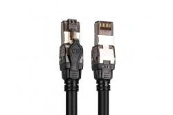 ASSMANN S/FTP CAT 8.1 RJ45 Patch Kábel 2, 00 m - Fekete