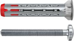 Fischer DuoHM 5 x 55 S PZ üreges fém-nylon dübel D-fejű csavarral, PZ behajtás, 25 db/csomag (572921)