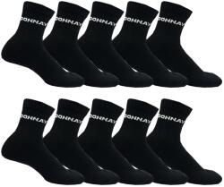 Donnay Дамски чорапи Donnay 10 Pack Quarter Socks Ladies - Black