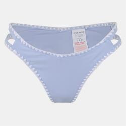 Jack Wills Women's Tanga Bikini Bottoms - Brunera/White