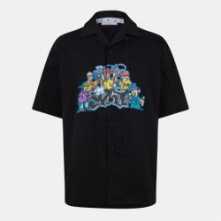 Off White Men's Holiday Shirt Holiday-themed - Black