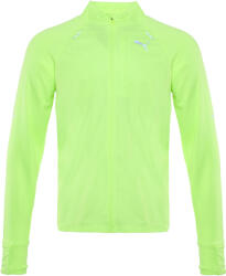 PUMA Run Gridfleece női futódzseki L zöld