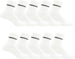 Donnay Дамски чорапи Donnay 10 Pack Quarter Socks Ladies - White