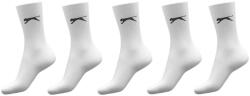 Slazenger Дамски чорапи Slazenger 5 Pack Crew Socks Ladies - White