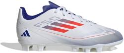 adidas Детски футболни бутонки adidas F50 Club Childrens Firm Ground Football Boots - White/Red/Blue