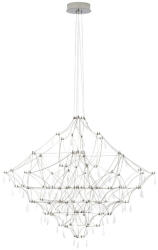 Moose Lighting Constellation 77 LED Függőlámpa Szálcsiszolt Acél Kristály (KHM-MSE1501100125) - platinashop