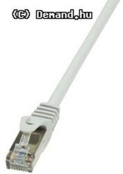 LogiLink Kab UTP Patch árnyékolt 0, 5m CAT6A FTP Szürke CQ3022S (CQ3022S)