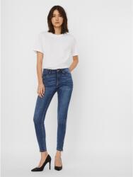 Vero Moda Дънки Vero Moda Women's Tilde Midrise Slim Ankle Zipped Skinny Jeans - Mid Blue Denim