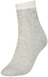 Calvin Klein Crystal Logo Sock - Grey