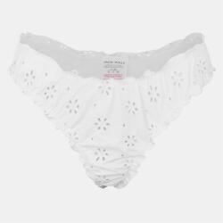 Jack Wills Women's JW Broderie Tanga Bikini Bottoms - Sea Salt