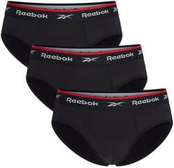 Reebok Мъжки слипове Reebok 3 Pack Mens Performance Briefs - Black
